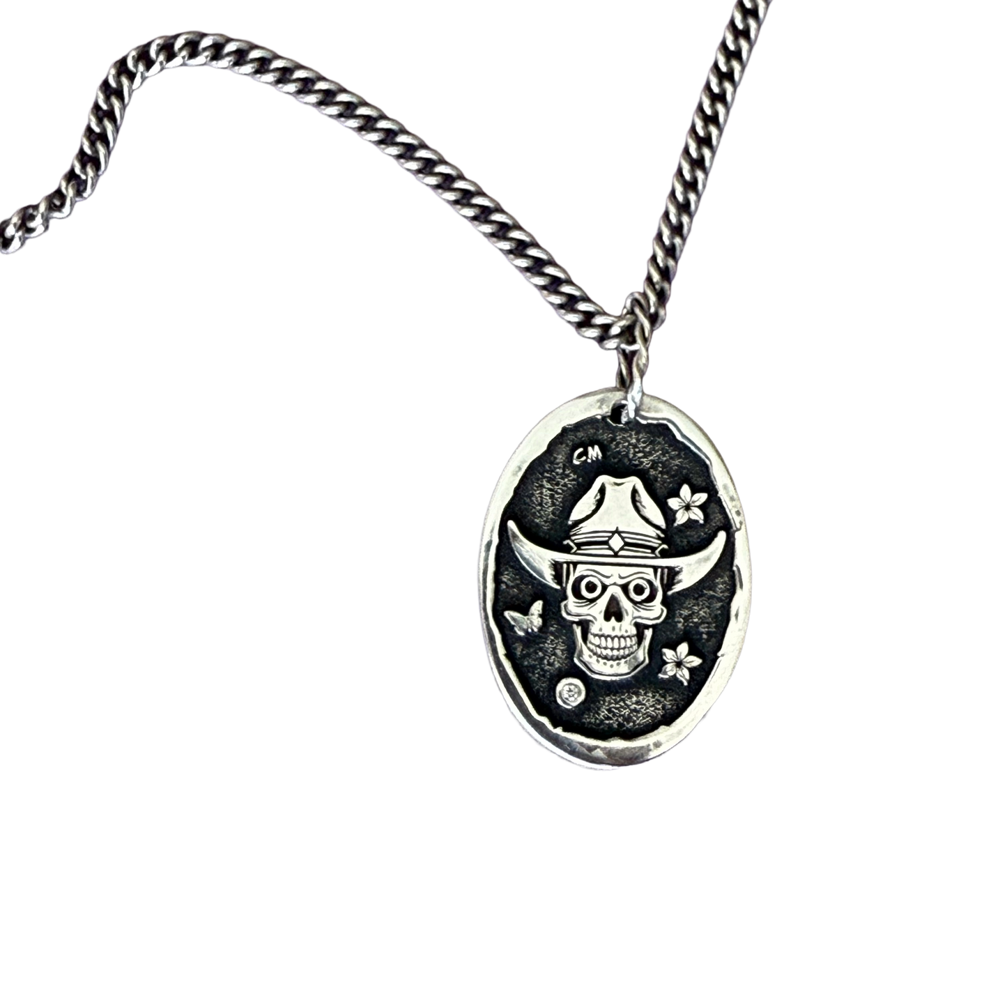 Second Bloom County Cowboy Pendant