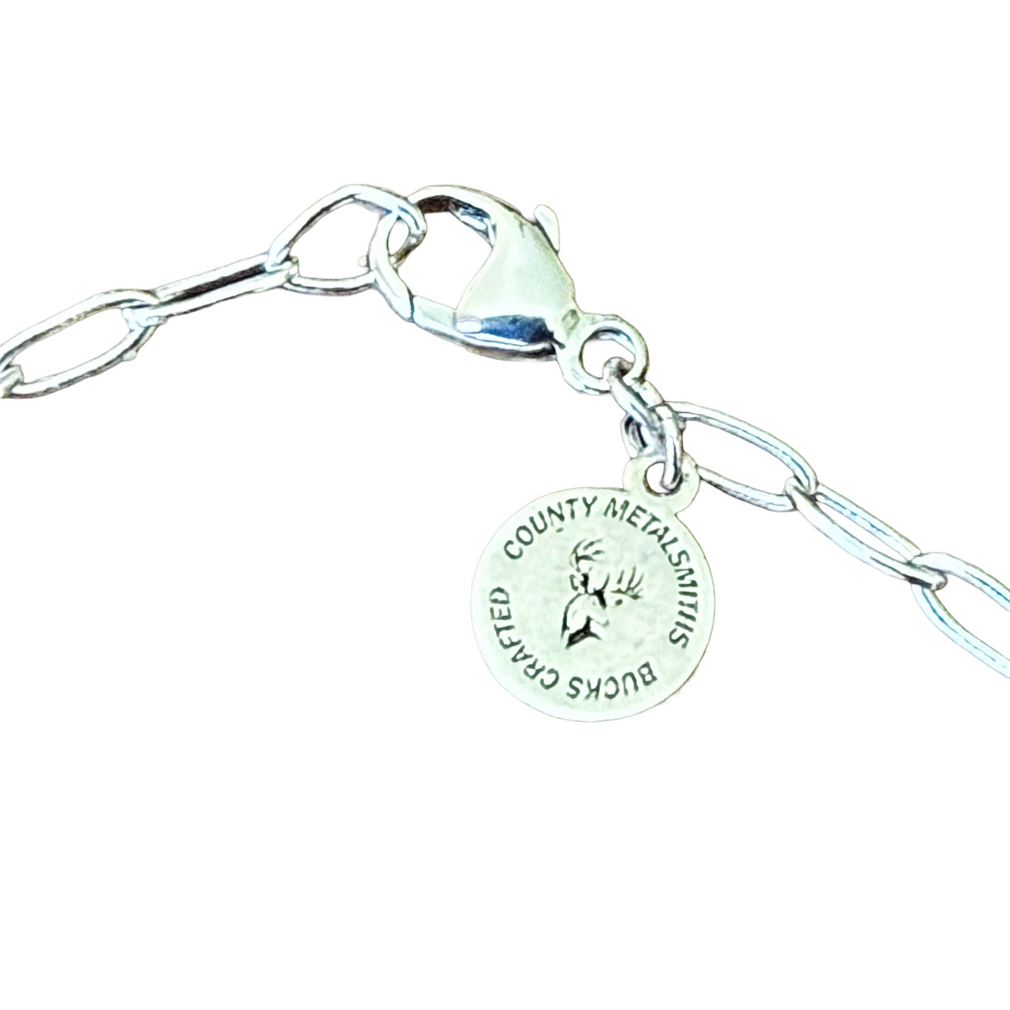 Small Paperclip Chain Sterling Silver 16-17.5"