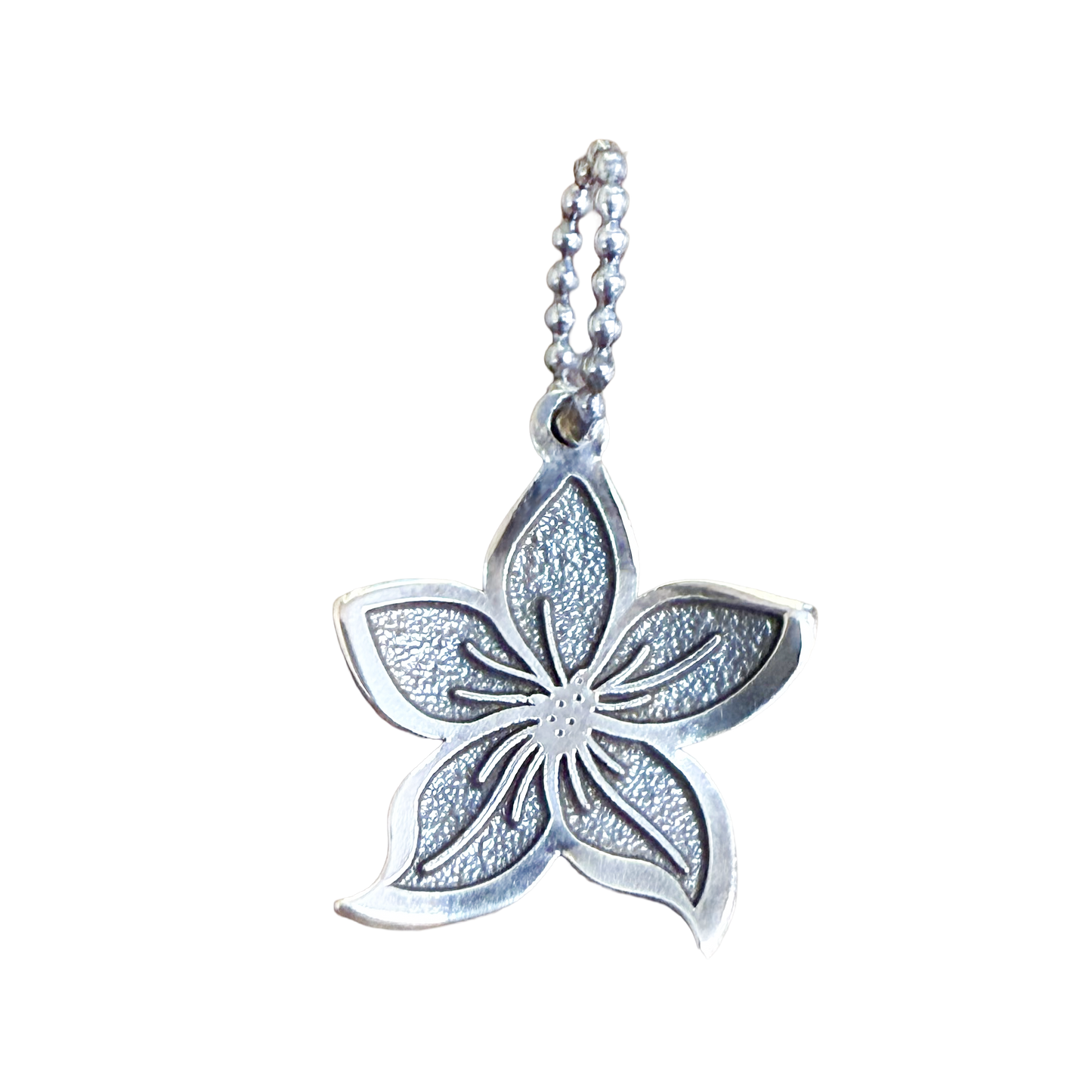 Lily Pendant in Sterling Silver