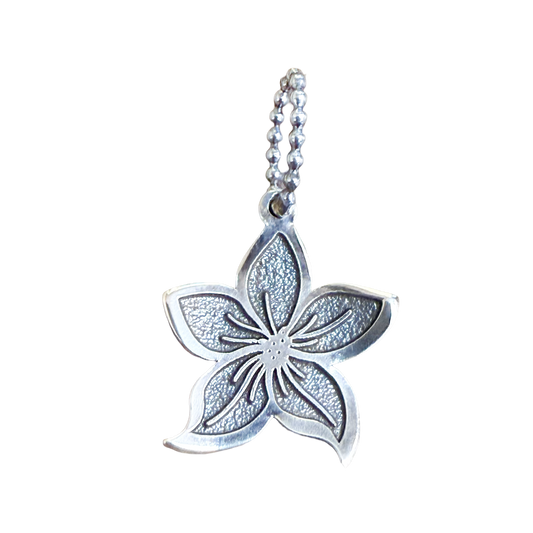 Lily Pendant in Sterling Silver