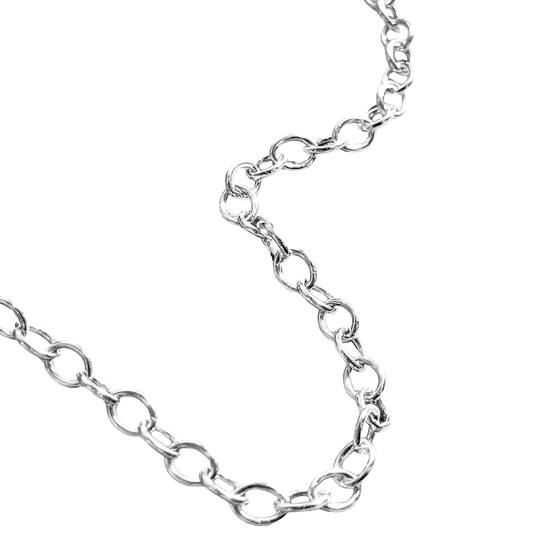 Large Cable Chain in Sterling Silver